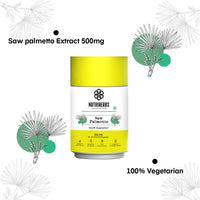 Nutriherbs Saw Palmetto Extract Capsules 500mg 60 Capsules