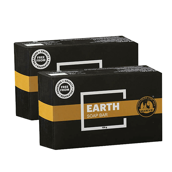 Manive Earth Soap Bar - 125gm