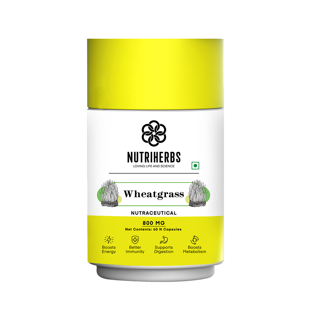 Nutriherbs Wheat Grass Capsules