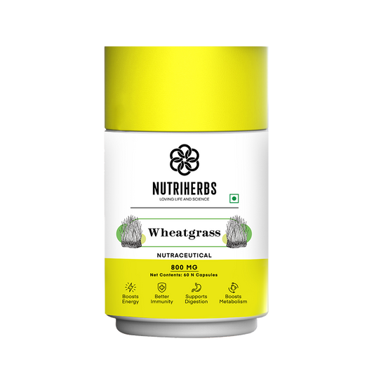 Nutriherbs Wheat Grass Capsules