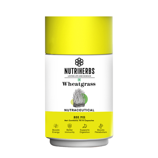 Nutriherbs Wheat Grass Capsules