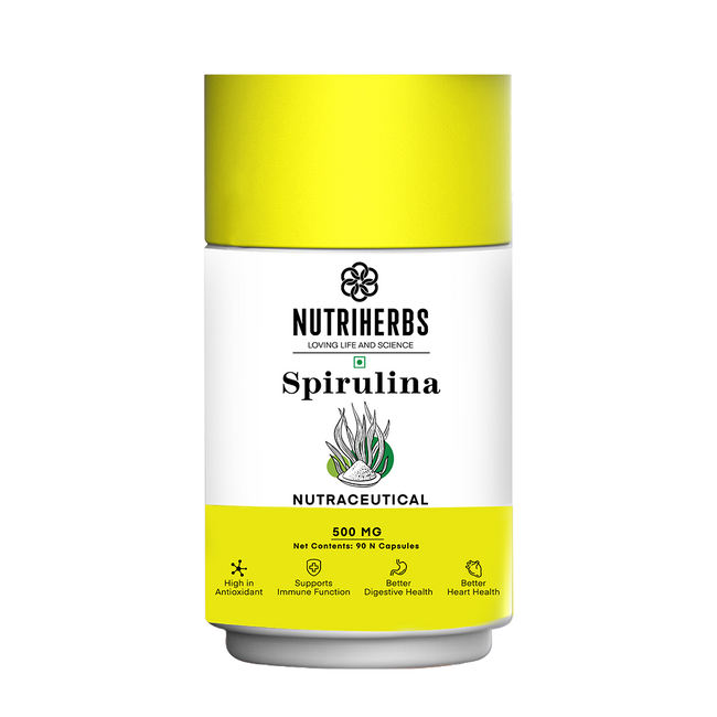 Nutriherbs Spirulina Super Food 90 Capsules